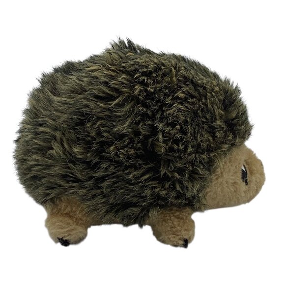Hedgehog Plush Dog Toy Outward Hound 7” Faux Fur Pet Squeaks - Picture 3 of 5